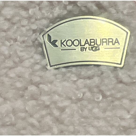 Koolaburra by UGG Jacket Women's Sz Small Beige Hooded Sherpa Pockets Full Zip - Picture 8 of 10